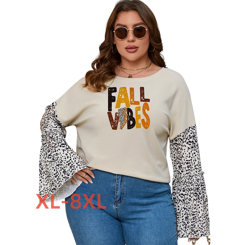 

Женская блузка с надписью, размеры 4xl, 5xl, 6xl, 7xl, 8xl
