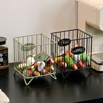 Porta cialde per caffè caldo Porta capsule per caffè di grande capacità Contenitore per crema per caffè Tazza di stoccaggio per cialde di forma irregolare 1