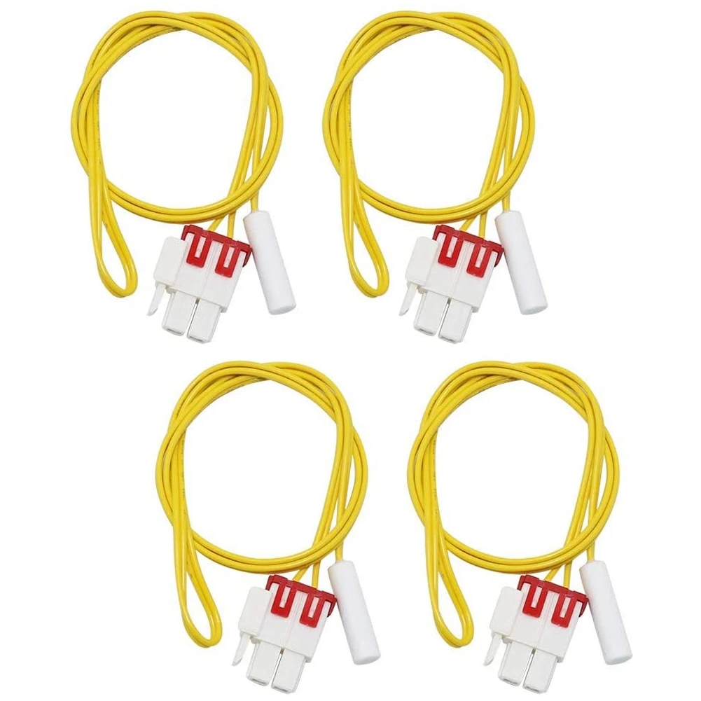 

4Pcs DA32-00006W Refrigerator Defrost Temperature Sensor Replacement Thermostat for Samsung AP41336842 DA32-10105R