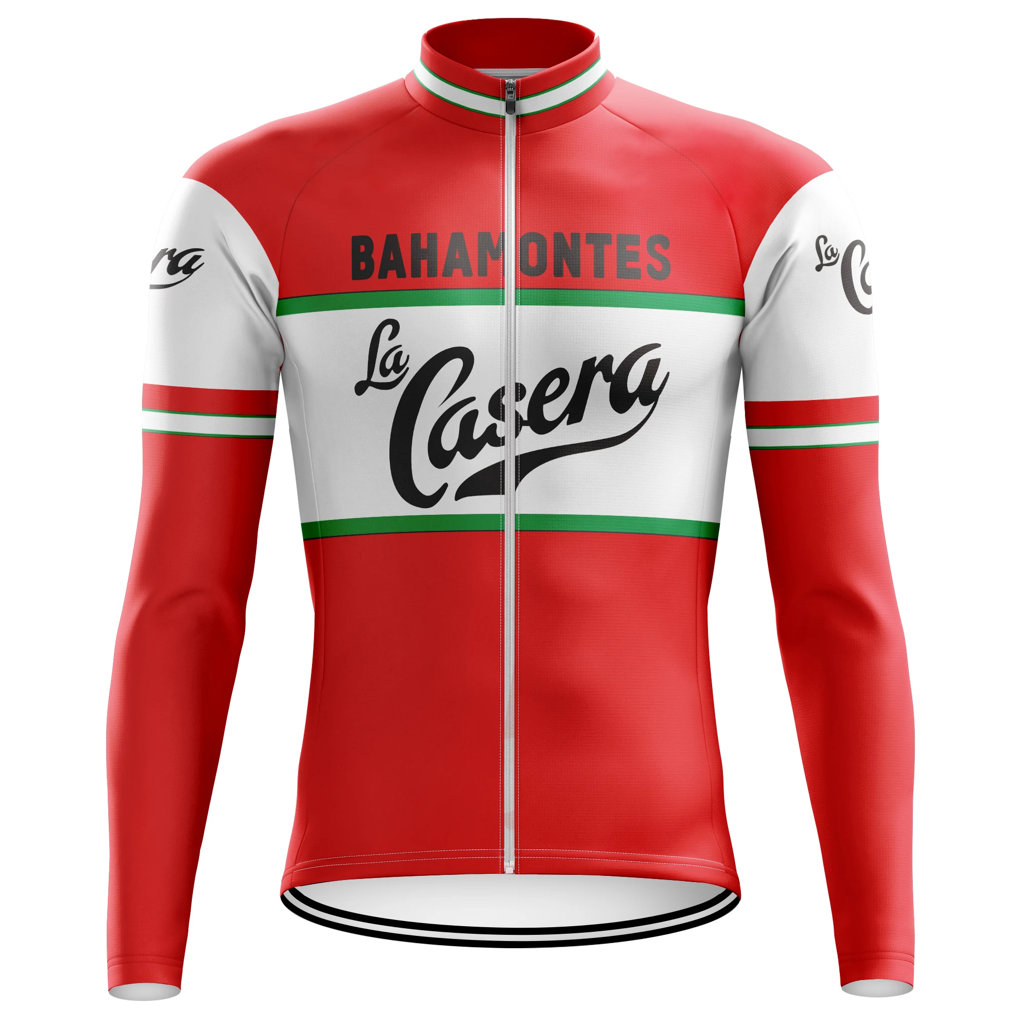 thumbnail image 1 of Maillot de ciclismo retro de varios estilos para hombre, de manga larga, sin forro polar, para ciclismo, París, Roubaix, Brooklyn, Ford, Faema, Molteni, 1 of 5