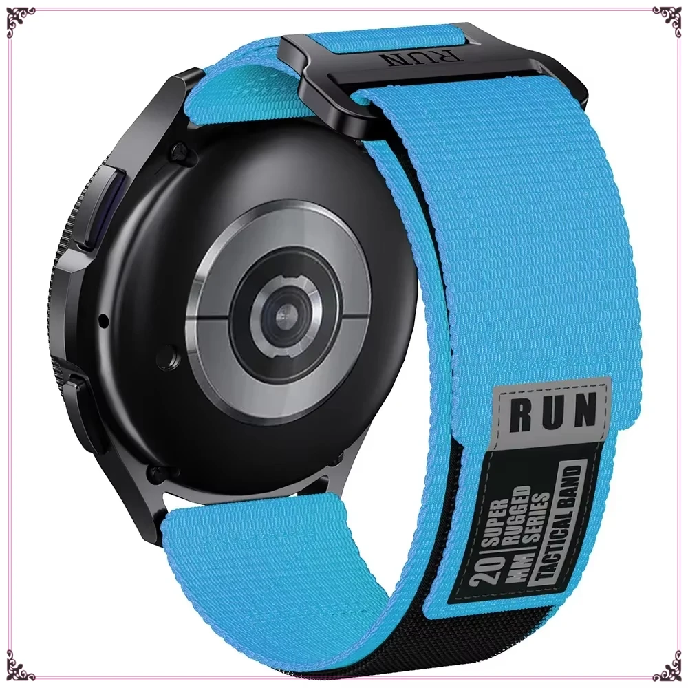 Versatile Nylon Sport Watch Strap - Colorful Wristband Accessory