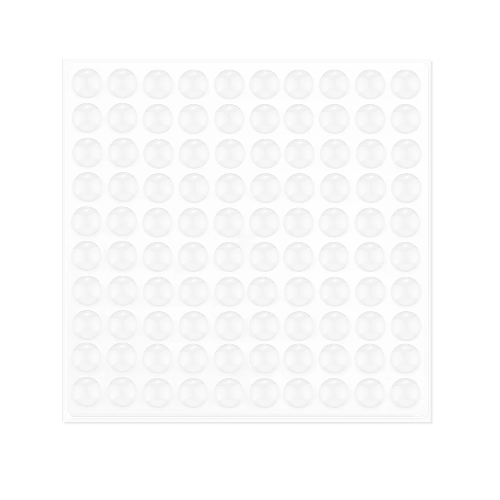 Silicone Furniture Pads Rubber Furniture Pads Door Stickers Silicone Door Stickers 36/64/100Pcs Door Sticker Paste Silicone Cushion Cabinet Silencer Rubber Mat Furniture Anti-Collision Anti-Skid Rubber Particle