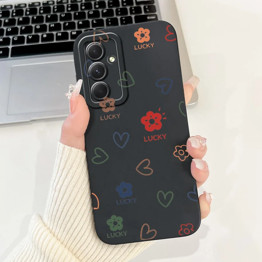 Soft Silicone Fashion Space Protector Phone Cover
