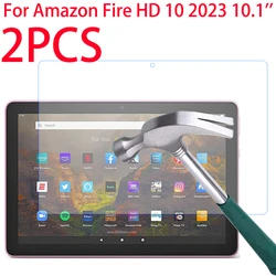 Premium Tempered Glass Screen Protectors - 2 Pack (2P - Fire HD 10 2023)