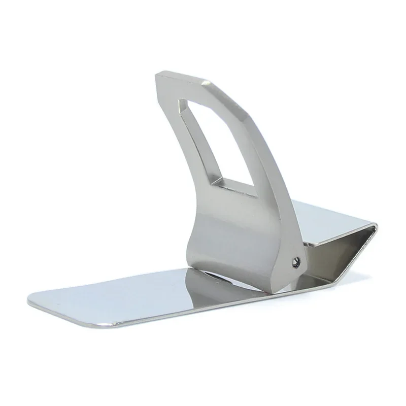 Stainless Steel Cash Clamp Holder Credit Card Holder Solid Color Minimalist Wallet Functional for Cash Card Book Collar