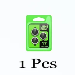 Premium Metal Camera Lens Protector with 3D Design - Full Coverage for Smartphones (1/2 Pack) (1 PCS)