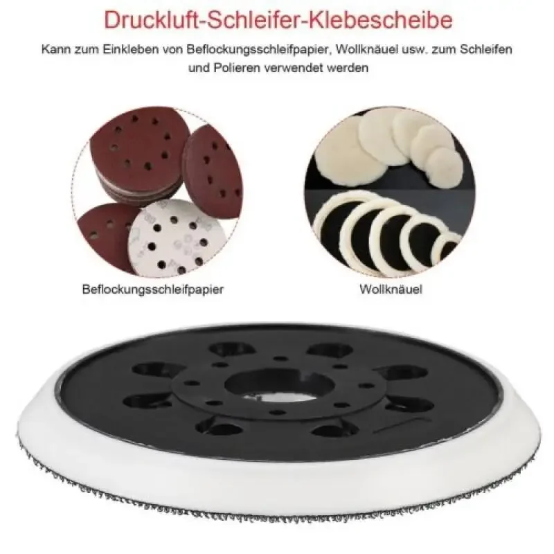 Orbital Sander Backing Pad Replacement for Grinding Machine