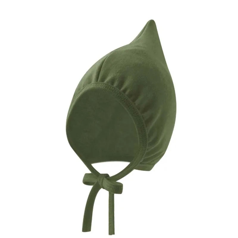 Cute Baby Hat Cotton Newborn Elf Hat Infant Beanie Hats for Girls Boy Bonnet Spring Autumn Korean Toddler Cap Accessories 0-12M 6