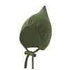Cute Baby Hat Cotton Newborn Elf Hat Infant Beanie Hats for Girls Boy Bonnet Spring Autumn Korean Toddler Cap Accessories 0-12M 6