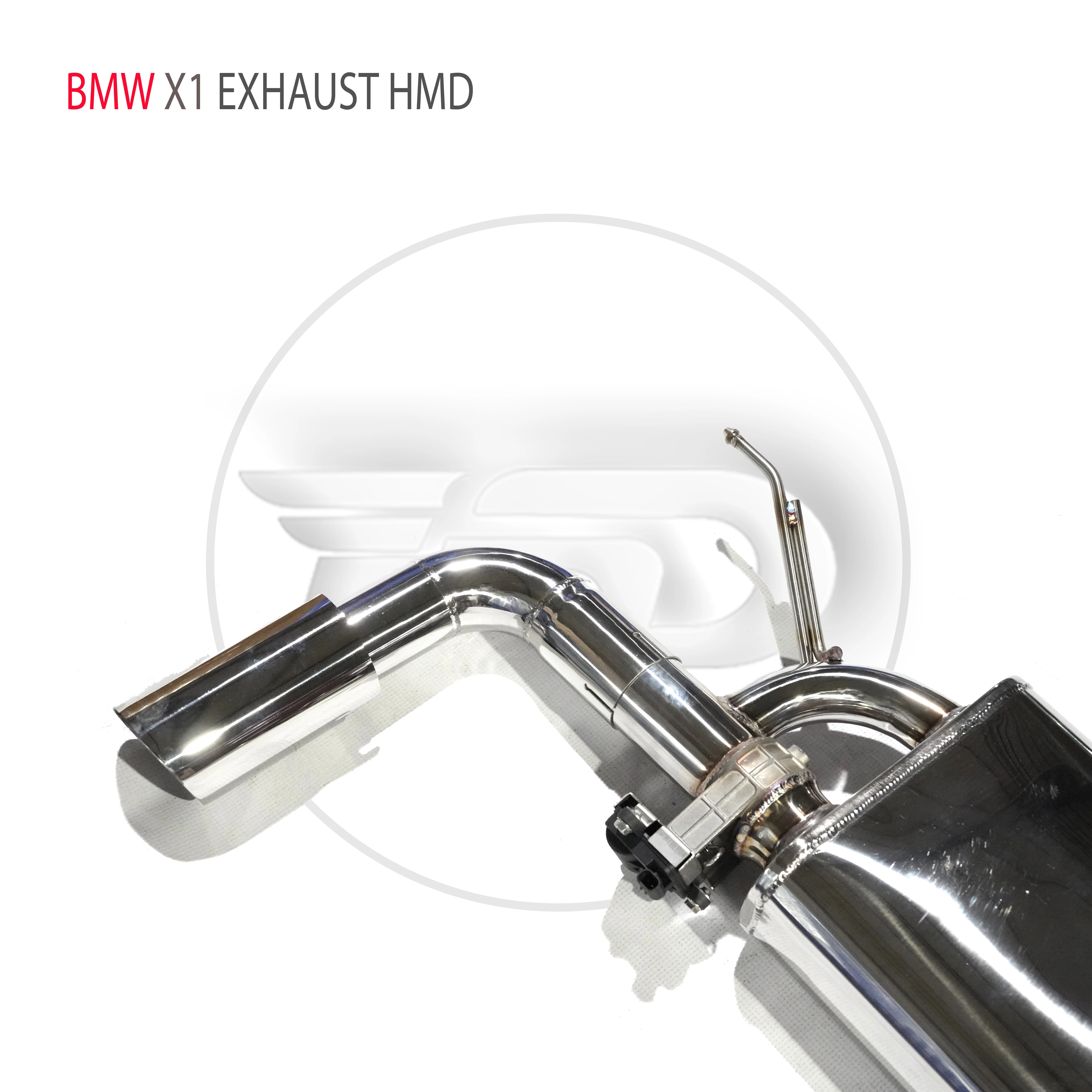 HMD Stainless Steel Exhaust System Performance Catback for BMW X1 2012+ Auto Replacement Modification Electronic Valve