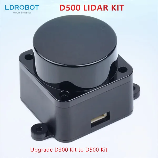 LDROBOT D500 Lidar Kit DTOF ROS Car SLAM Navigation Scanning Laser Radar Sensor Support ROS1 and ROS2 for Indoor and outdoor 2