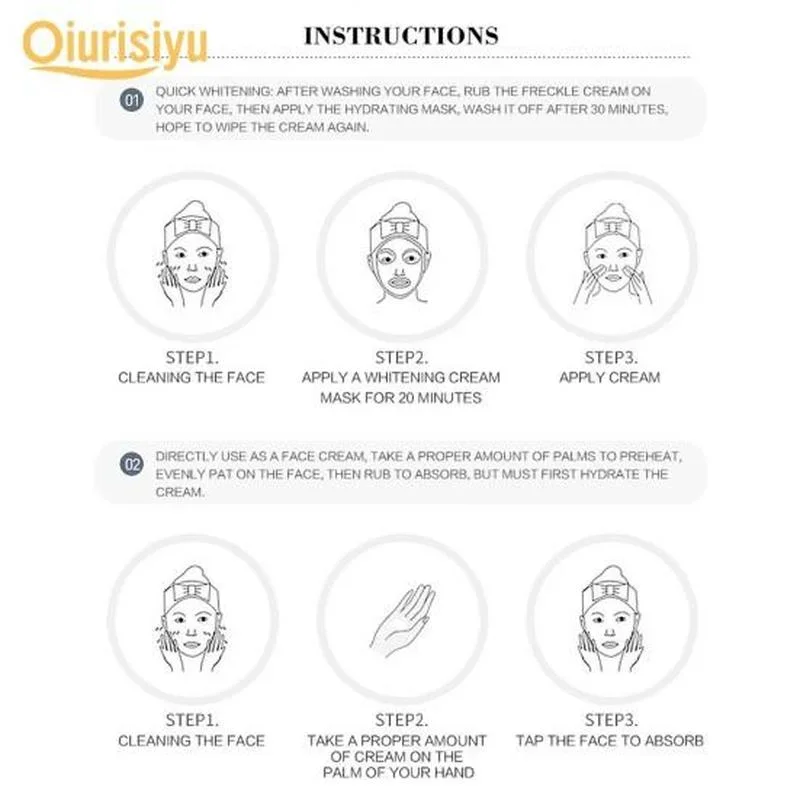 Natural Extract Lighten Melanin Essence Face Cream Remove Dark Spot Age Spots Lifting Firm Facial Skin Cream