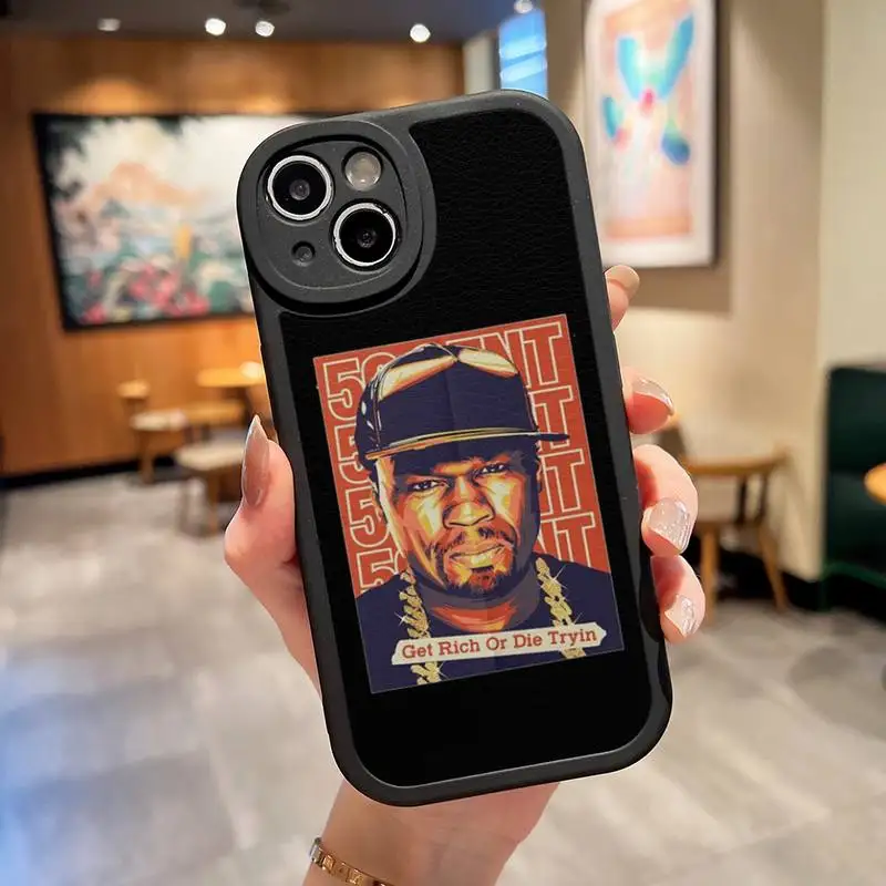 Rapper 50 Cent Phone Case For IPhone 11 14 13 12 Pro Max