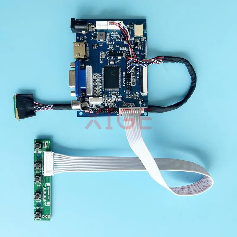 

Плата драйвера контроллера подходит для LTN140AT27 LTN140AT28 14 "1366*768 2AV VGA DIY модификация комплект монитора ноутбука 40-контактный LVDS HDMI-совместимый