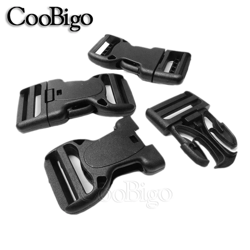 Boucle à Dégagement Latéral En Plastique, 10 Pièces, Double