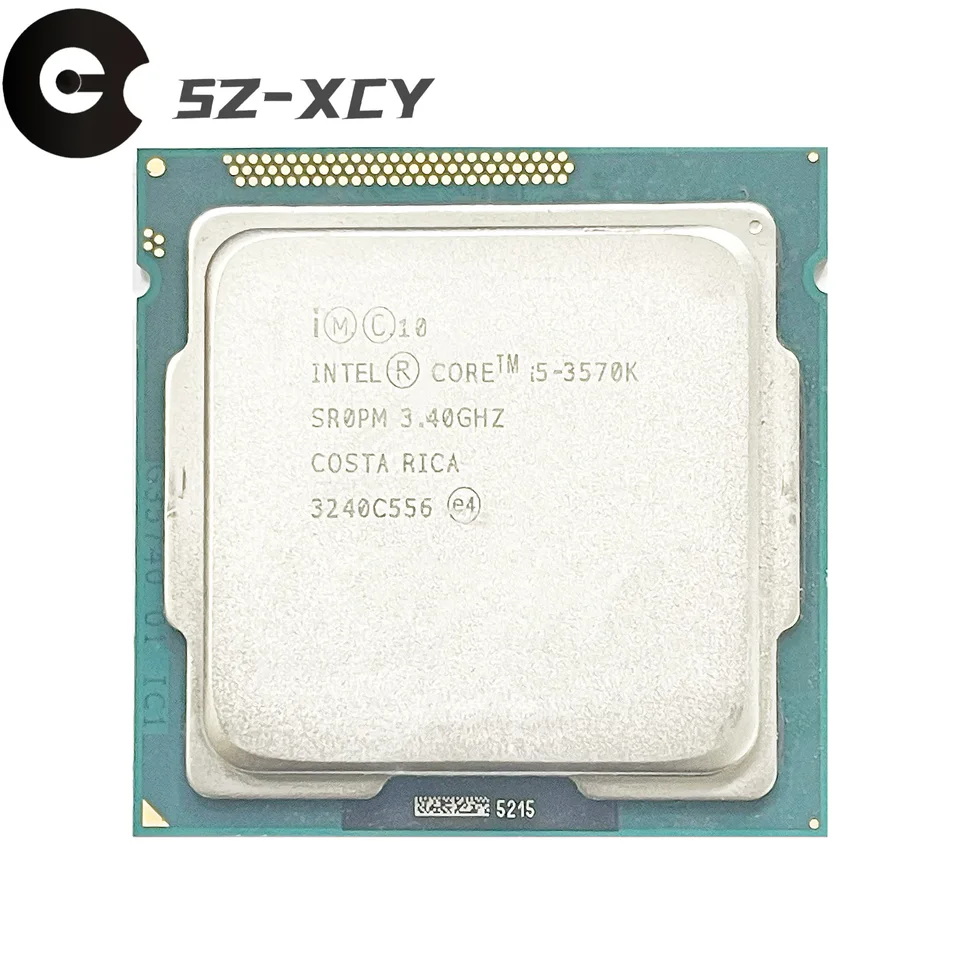 Intel Core i5-3570K i5 3570K GHz Quad-Core Quad-Thread CPU