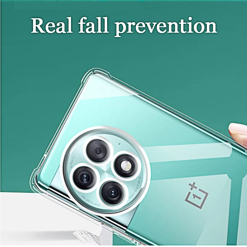 Sleek Transparent Smartphone Protective Back Case