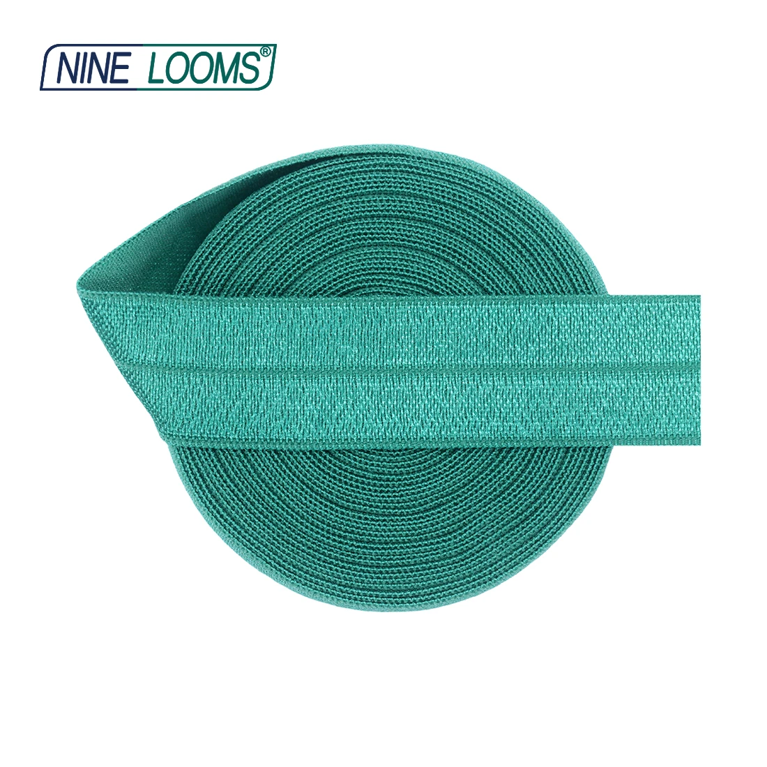 Neun Webstühle glänzend faltbar elastisch Feind 3/4 "20mm solide Spandex Band Gurtband Unterwäsche Kleid Näh besatz 50 Yard von Spule – Detail 8