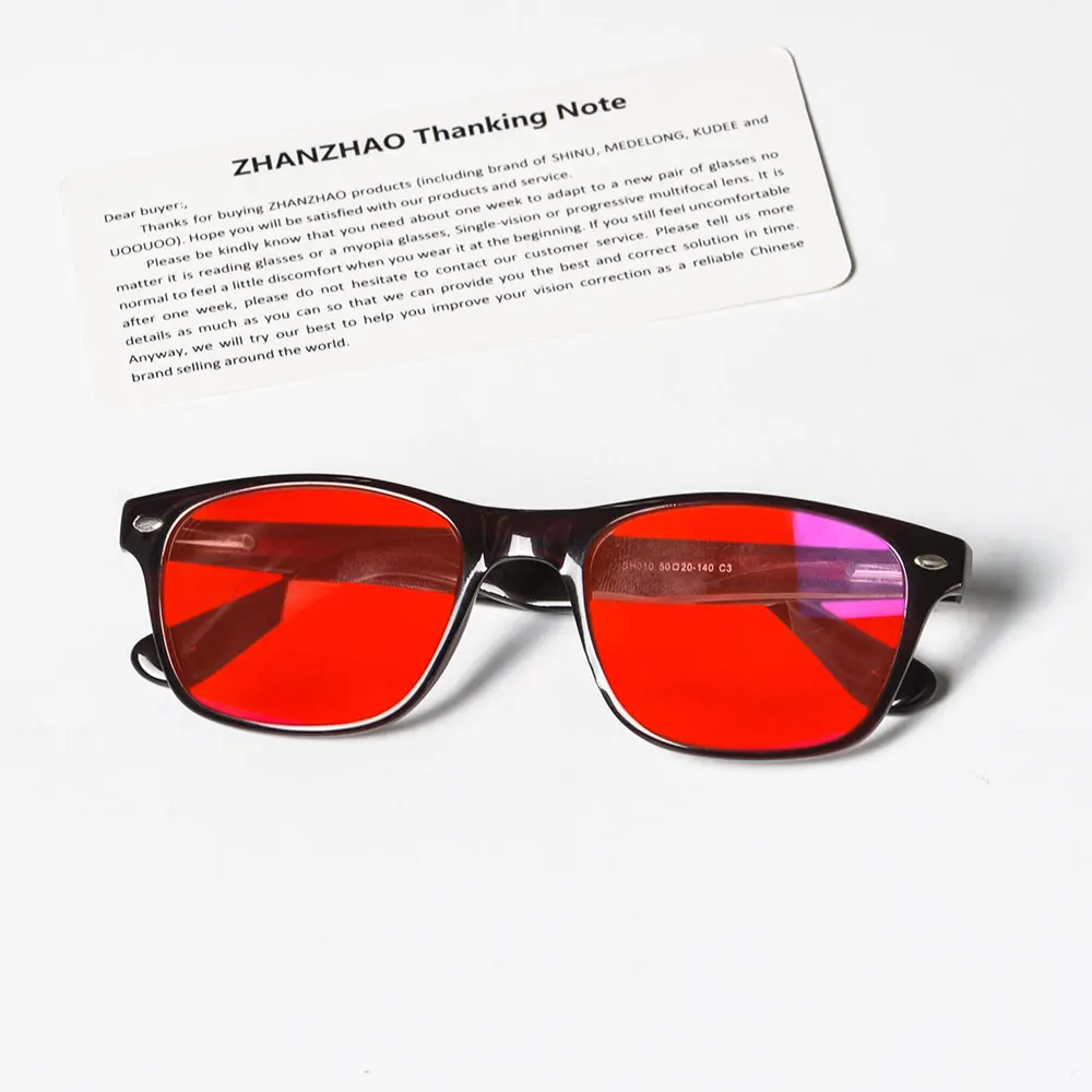 Red Blue Light Glasses - Premium Eyewear for Sleep - Filter Optix