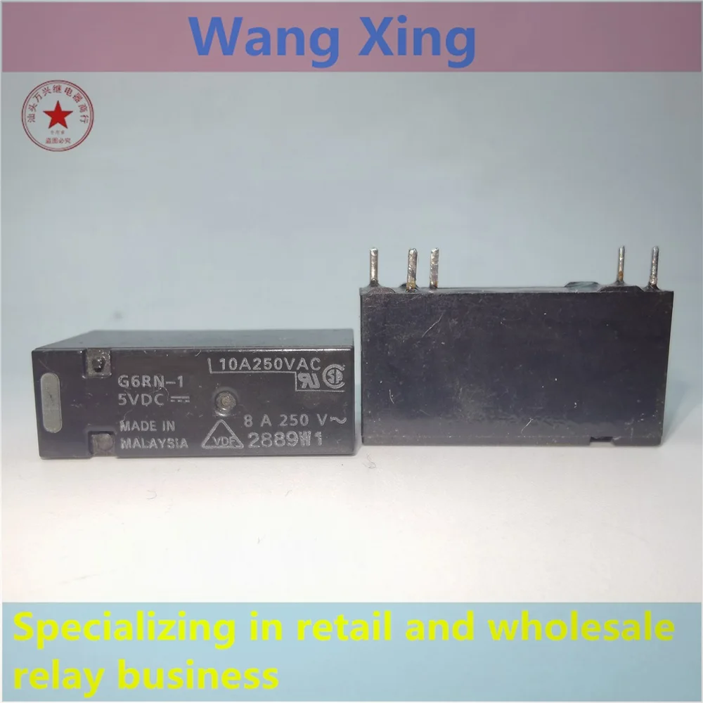 G6RN-1 5VDC 12VDC 18VDC 24VDC электромагнитное реле мощности 5 pins