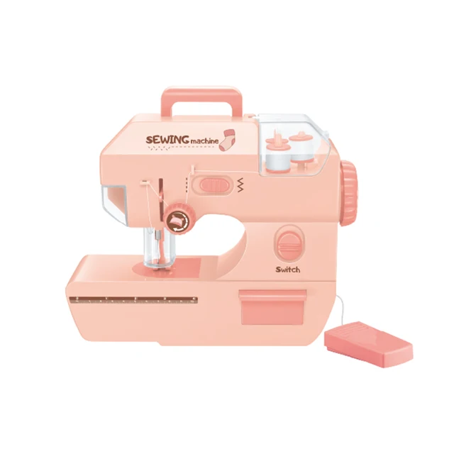 Mini Kids Simulation Electric Sewing Machine Ature Dollhouse Accessories  Sewing Machine Dolly Furniture Kids Educational Toys - AliExpress