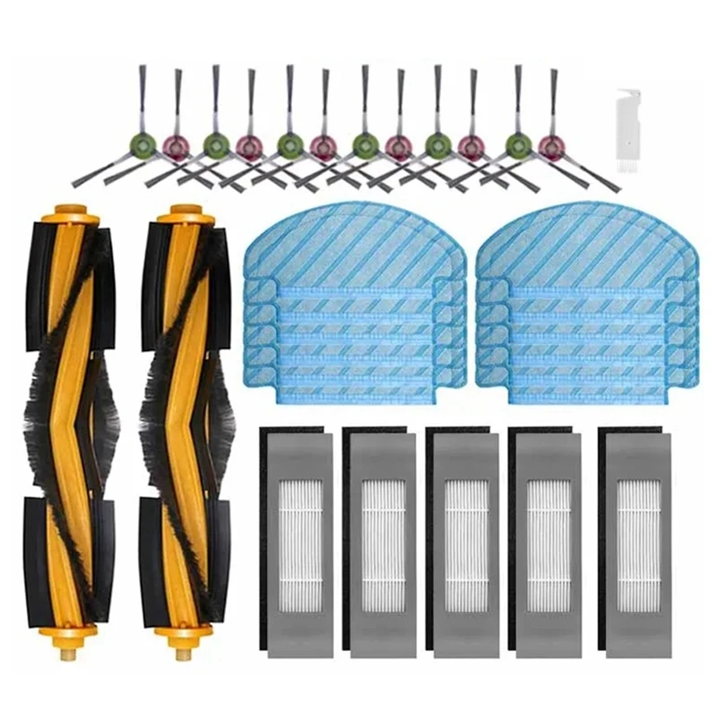 

Запасные части для робота-пылесоса ECOVACS Deebot T9 AIVI T8 AIVI N8 Pro, основная боковая щетка, Швабра, тканевые фильтры