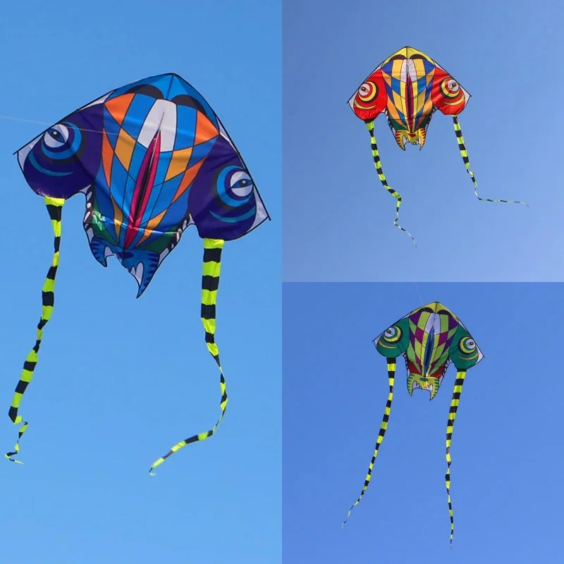 New kids kites flying toys for children kites trilobites kites snakes kite factory single inflatable games paragliding equipment