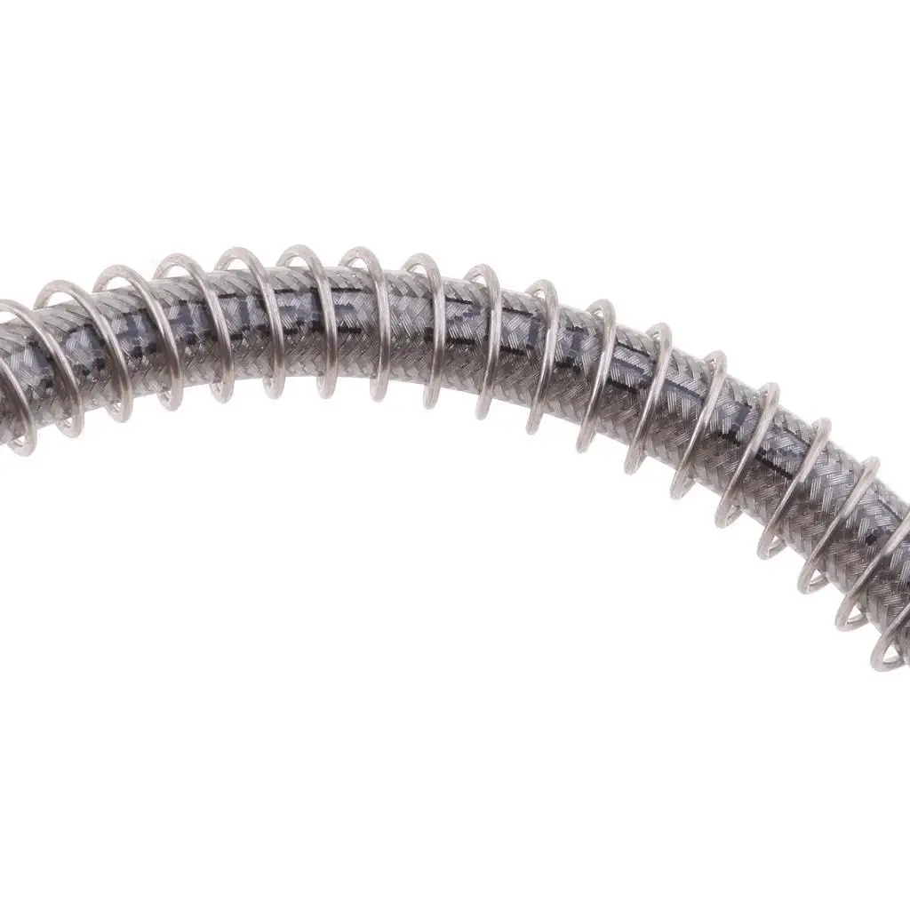 150cm Silver Universal Motorcycle Brake Braided Hose Line Pipe