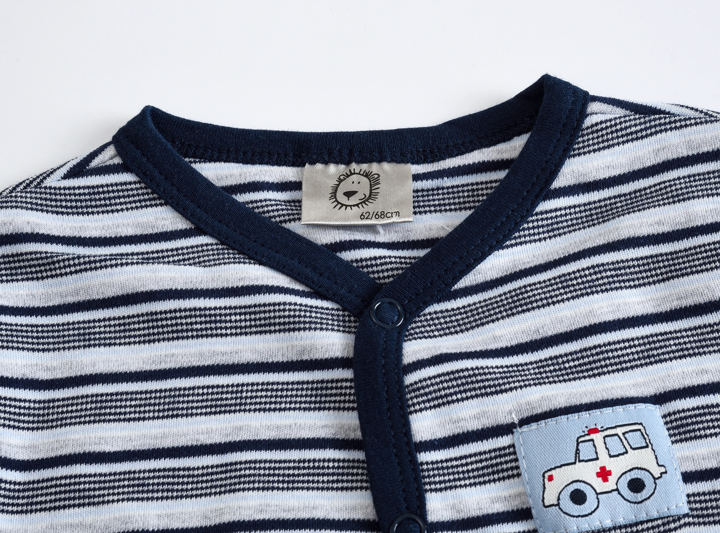 Fall Winter Newborn Baby Clothes Cotton Striped Cartoon Print Baby Boy Jumpsuit Long Sleeve ropa de bebe Clothing baby jumpsuit