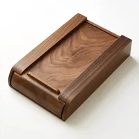 Walnut Under Desk Drawer Organizer Pencil Holder Workspace Accessory with Self-Adhesive Mount, Office, Desk Organization 1