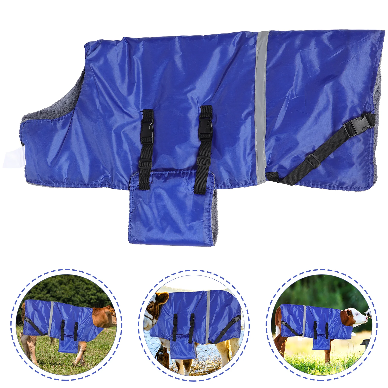 Calf Cold Weather Vest Cow Jacket Coats for Cows Warm Clothes Keep Warming Calves