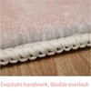 Fresh and Simple Rugs for Bedroom Round Fluffy Bedside Mat Covered with Large Area Carpets for Living Room Soft Cloakroom Rug 6