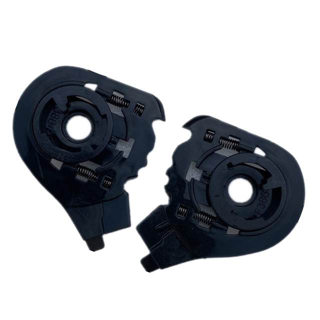 2 Pieces Motorcycle Helmet Lens Base Helmets Visor Mounts Fits for Ff325