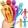 Telescopic Robot Suction Cup Toys Children Kids Pop Tubes Sensory Playing Puzzle Stress Relief Squeeze Fidget Games Gift 1