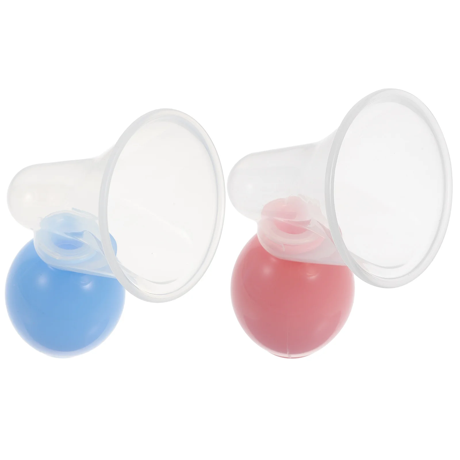 2 Sets Breastfeeding Manual Pump Mother Lactator Supplies Breastmilk Feeding Accessories Silent Practical Maternal