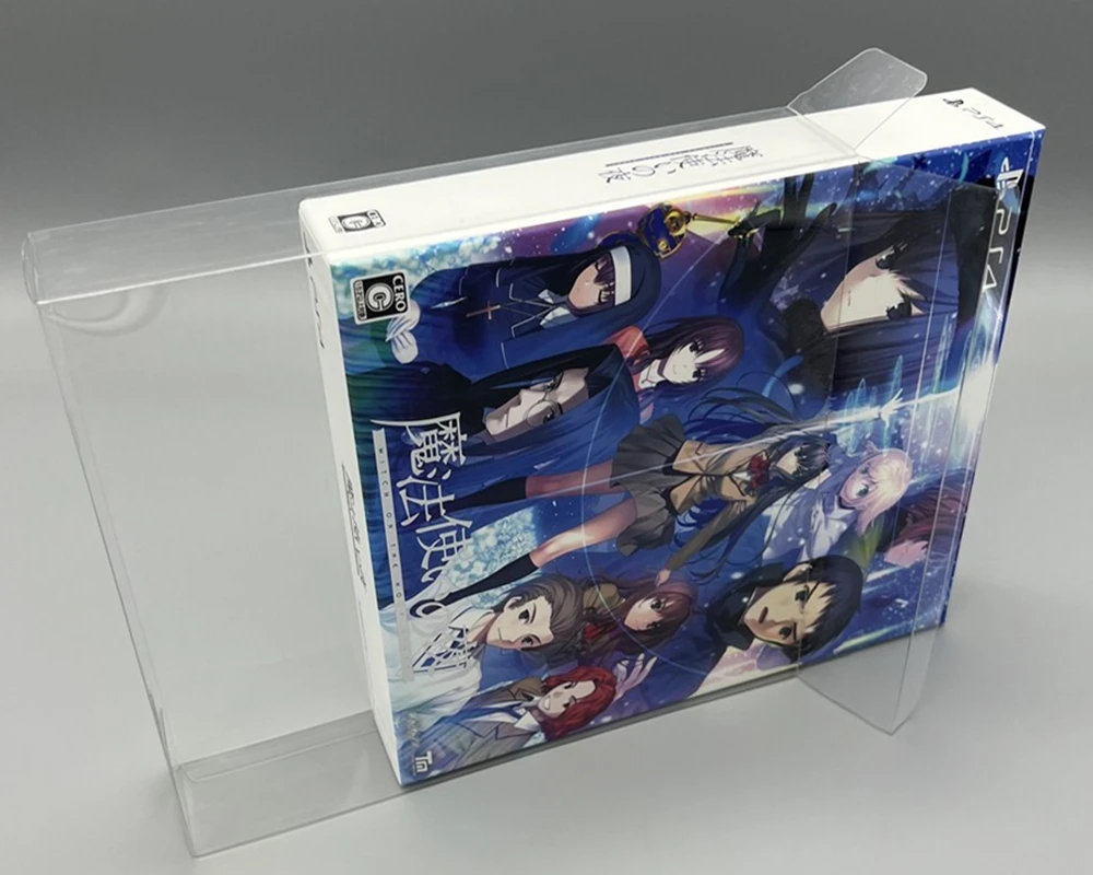 Custodia Protettiva Trasparente Per Nintendo/Ns/Sony/Ps4 -Witch On The Holy Night- Collect Boxes Storage Game Shell Clear Display Case