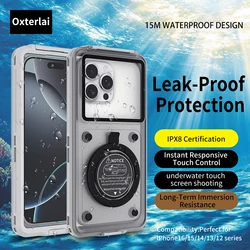 Universal Waterproof and Shockproof Phone Case - 6.9 Inch, Durable and Versatile, Available in Multiple Colors (Grayish white)