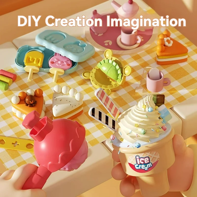 Ice Cream Machine Toy Car Favorite Of Girls Ice Cream Production Scenarios Series Children Toys Birthday Christmas Gift For Kids 3