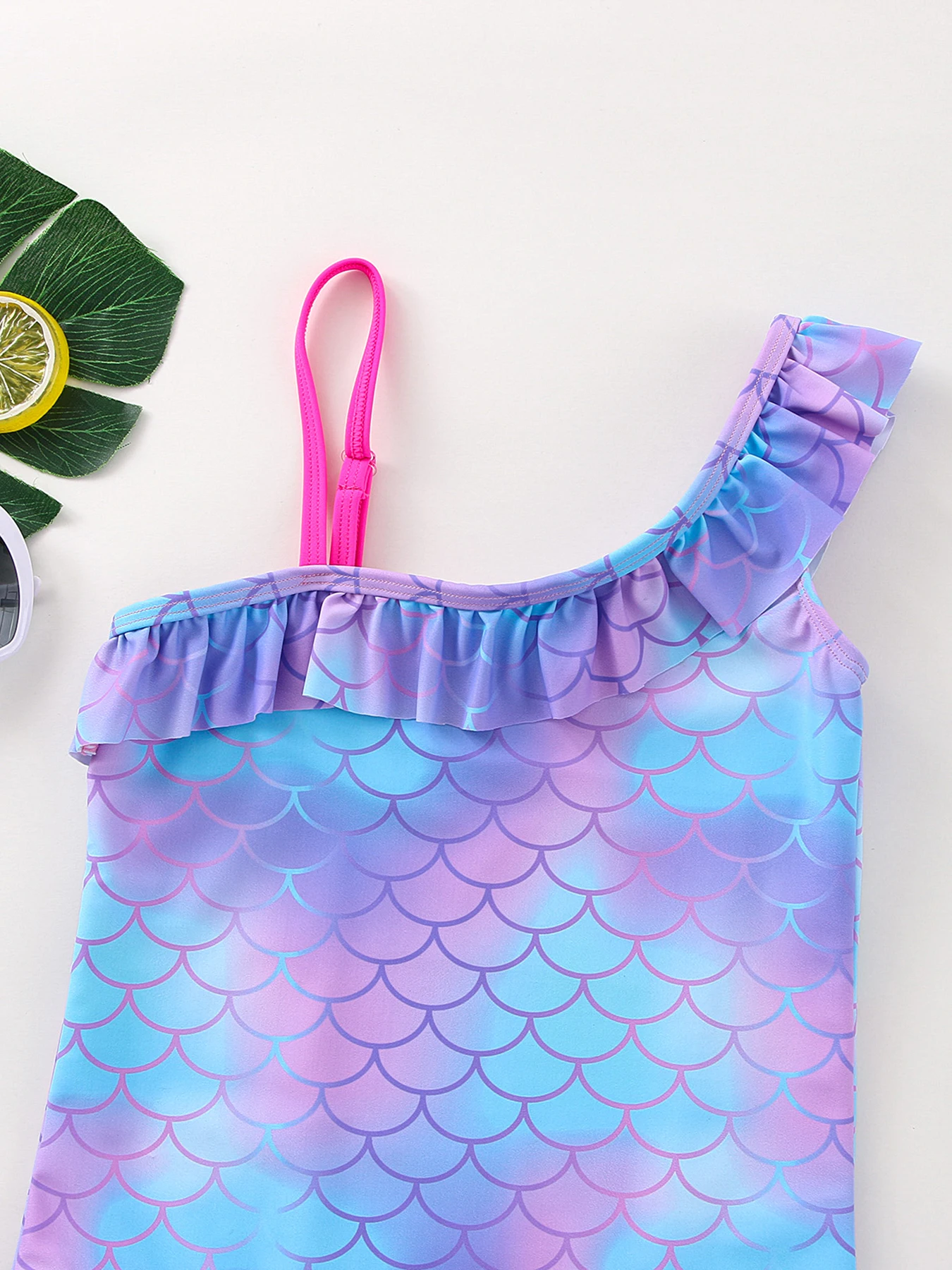 Girls Swimsuit Fashion Mermaid Fish Scale One-Piece Bathing Suits,one piece swimsuit,children swimsuits,children swimsuit