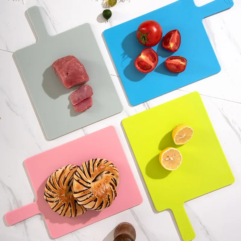 Home sorting cutting board 4-piece set base color box Raw and cooked sorting auxiliary food