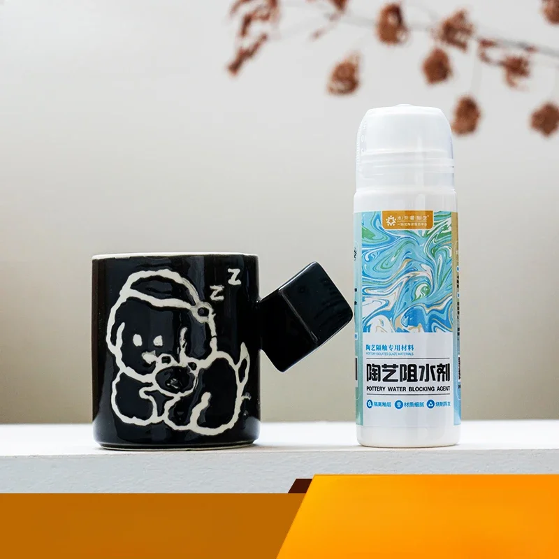 Ceramic Pottery Wax Resist for Glaze High Temperature Firing