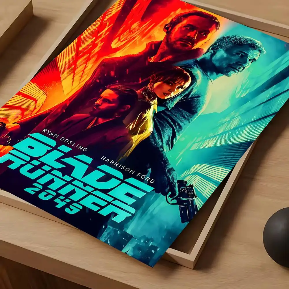 B-Blade R-Runner 2049 Filmplakat, wasserdicht, Vintage-Filmplakate, hochwertiger Wandkunstdruck für Raumdekoration, Geschenk – Detail 12