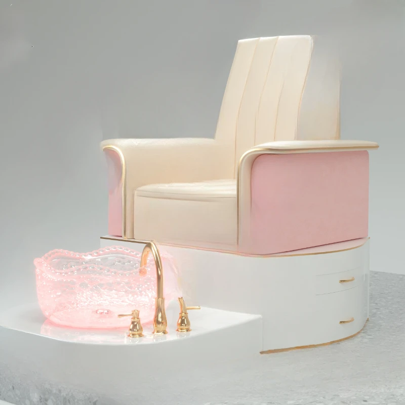 

Nail station spa manicure and foot therapy chair