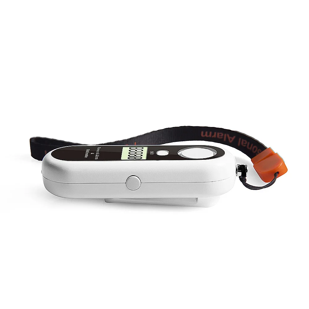 MSA-870 120 dB Step-type Personal Alarm Women's Anti-robbery Equipment Portable Rescue Device Patient Pager with Light