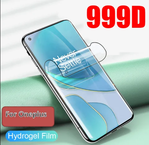 Película De Hidrogel De 4 Piezas Para OnePlus 7T 8T 10T 10R 9RT 11 9 10