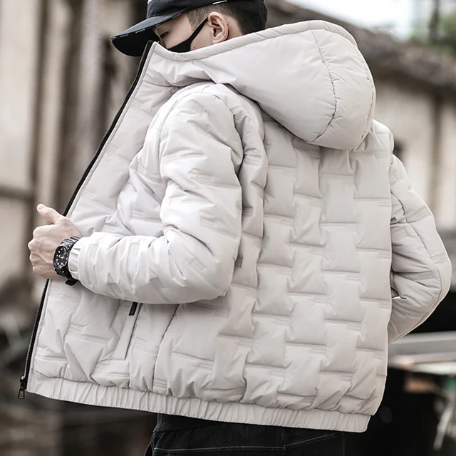 2023 Autumn and Winter New Men's Cotton Wear Casual Warm Coats Trend Hooded  Jacket Coat Luxury Men Winter Jackets Parkas - AliExpress