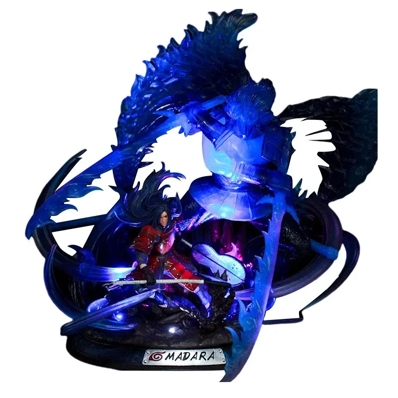 

Аниме модель Susanoo Uchiha Madara Наруто Shippuden GK, полноразмерная портретная экшн-фигурка, 36 см, из ПВХ, может излучать детские игрушки, подарок
