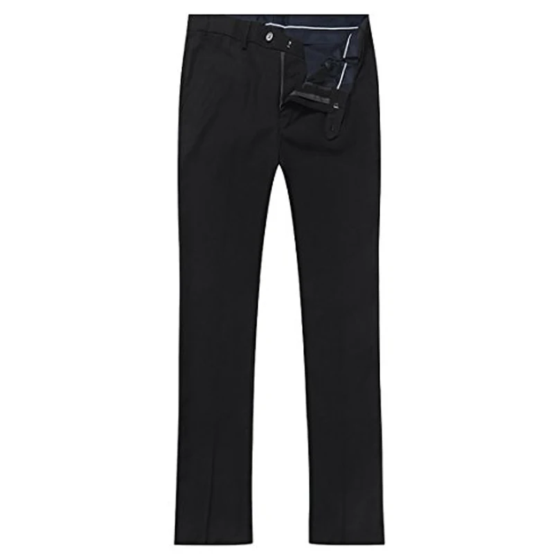 Black Business Party Men Suit Three Piece One Button Trim Fit Custom Made Wedding Groom Tuxedos 2023(Jacket+ Pants+ Vest)