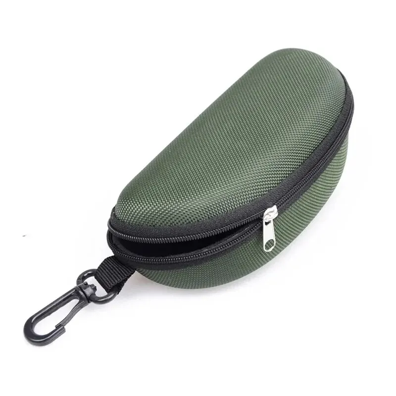 Universal Portable Glasses Storage Case with Zipper and Hook – Stylish, Durable Eyewear Protector