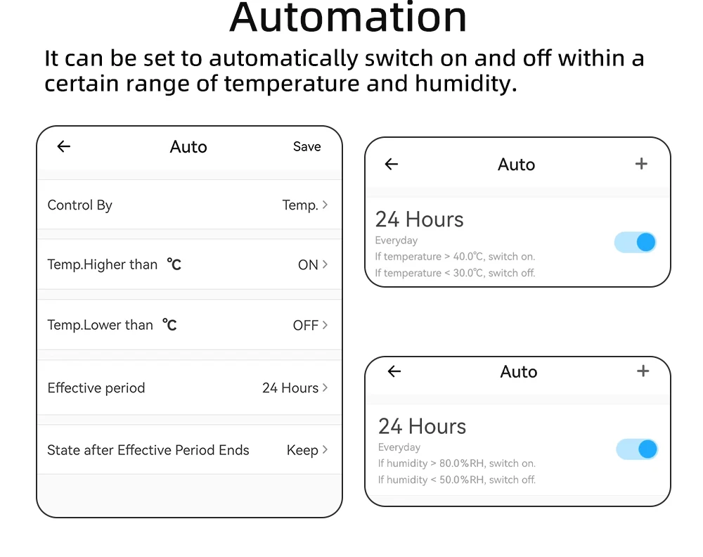 WiFi Temperature and Humidity Sensor Security Home Automation Indoor Monitoring
